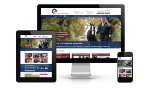buckingham equine vets new website